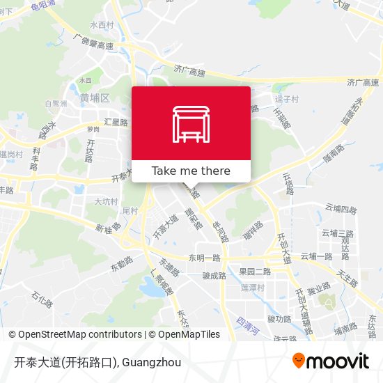 开泰大道(开拓路口) map