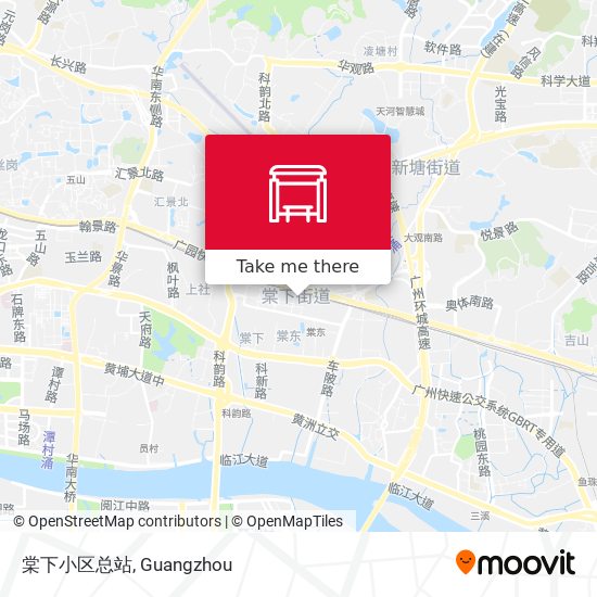 棠下小区总站 map