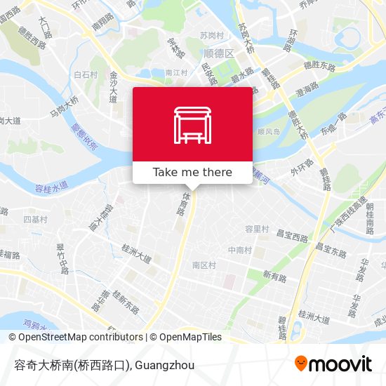 容奇大桥南(桥西路口) map