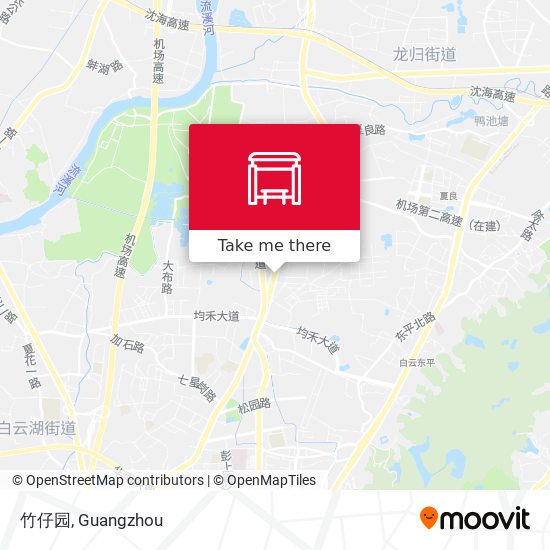 竹仔园 map