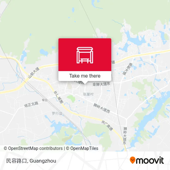 民容路口 map