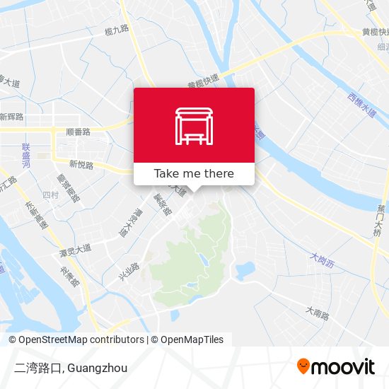 二湾路口 map