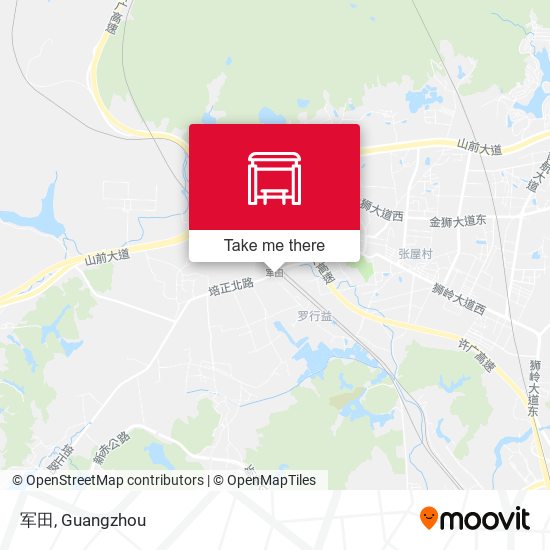 军田 map