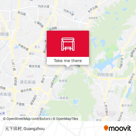元下田村 map
