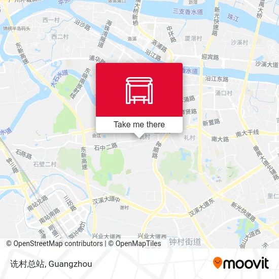诜村总站 map