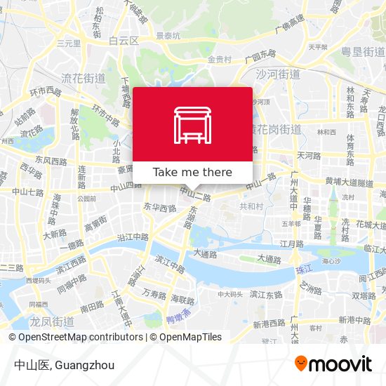 中山医 map