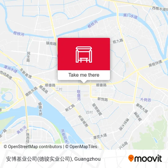 安博基业公司(德骏实业公司) map