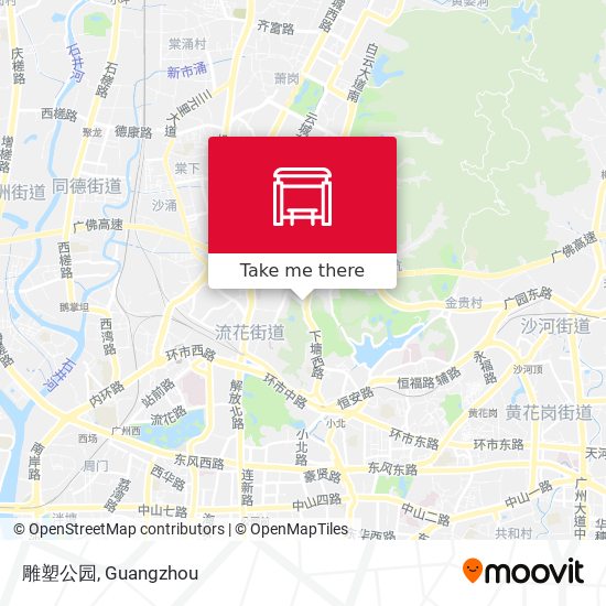 雕塑公园 map