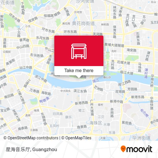 星海音乐厅 map