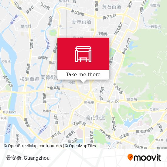 景安街 map