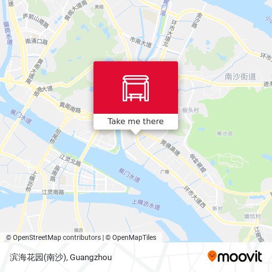 滨海花园(南沙) map