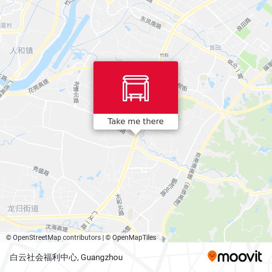 白云社会福利中心 map