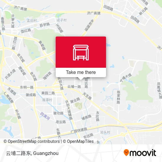 云埔二路东 map