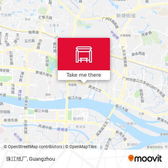 珠江纸厂 map
