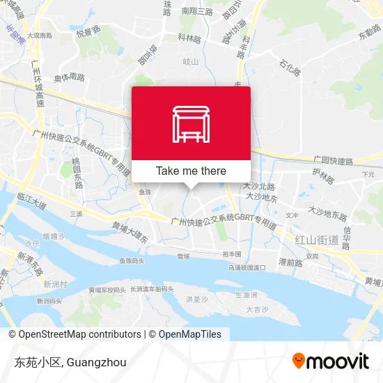 东苑小区 map