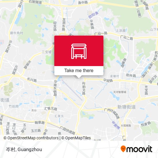 岑村 map