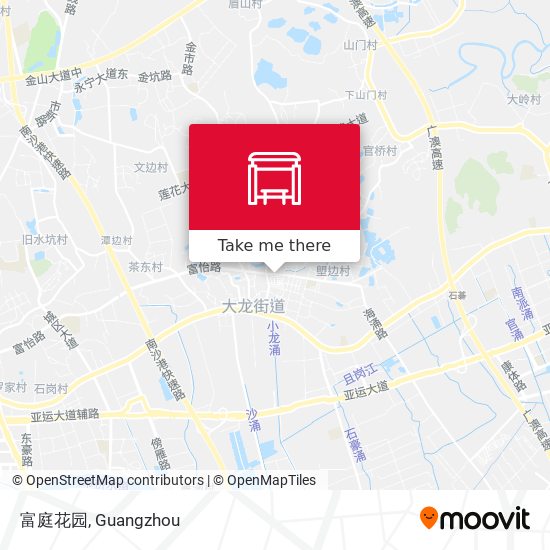 富庭花园 map