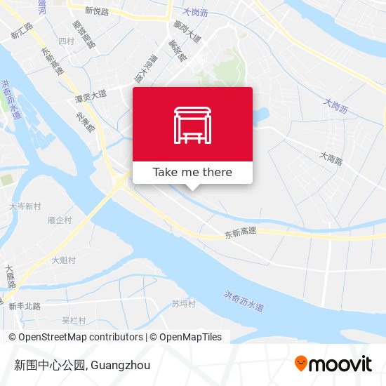 新围中心公园 map