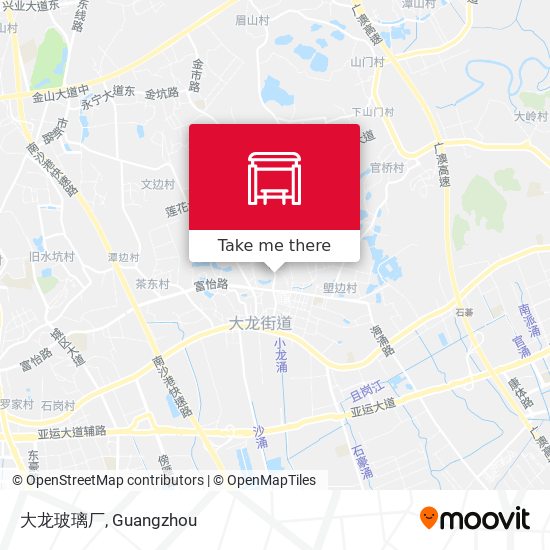 大龙玻璃厂 map