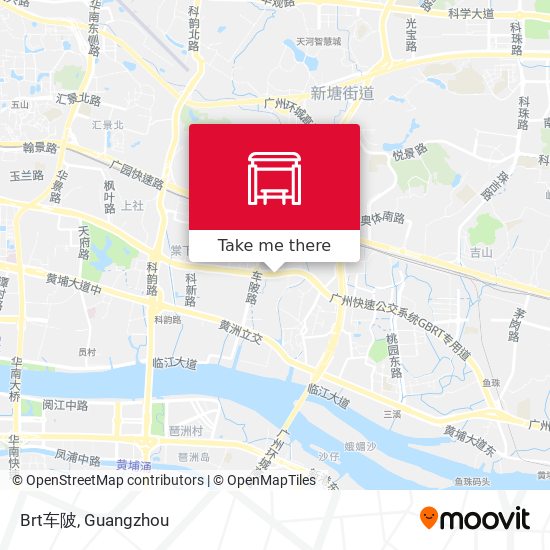 Brt车陂 map
