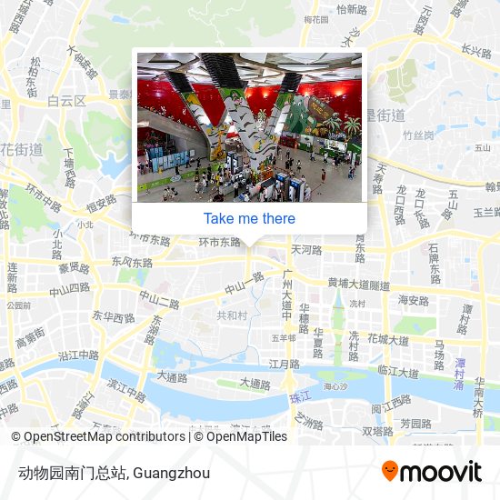 动物园南门总站 map