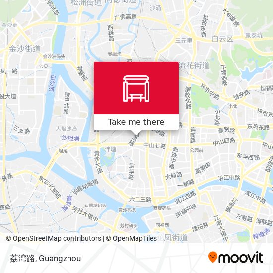 荔湾路 map