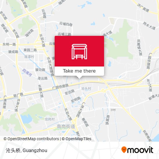 沧头桥 map
