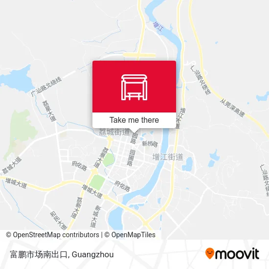 富鹏市场南出口 map