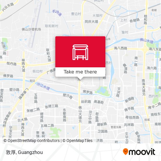 敦厚 map