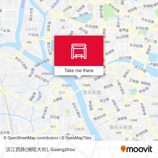 滨江西路(洲咀大街) map