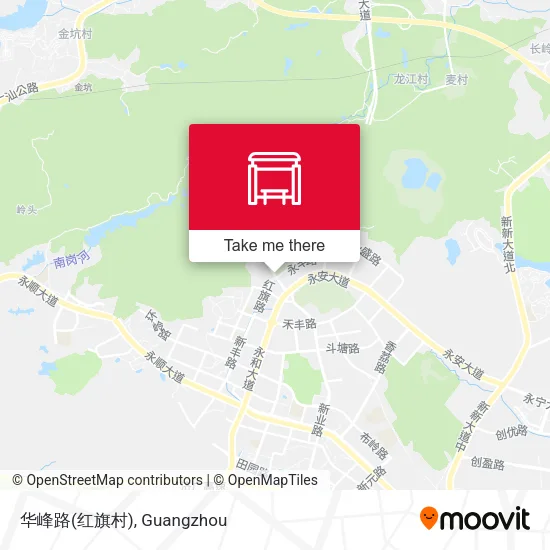 华峰路(红旗村) map