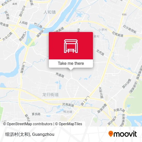 细沥村(太和) map