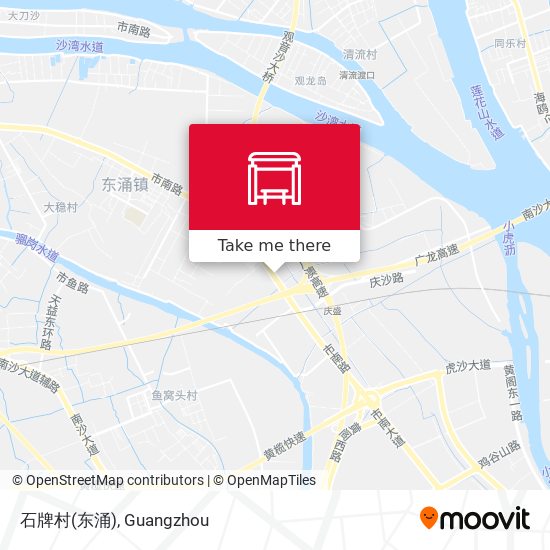 石牌村(东涌) map