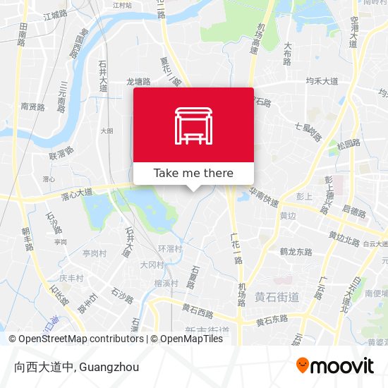 向西大道中 map