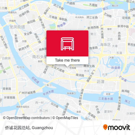 侨诚花园总站 map