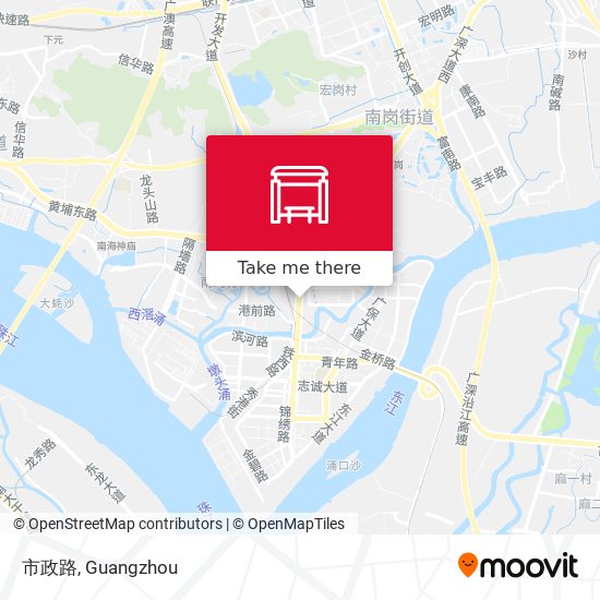 市政路 map
