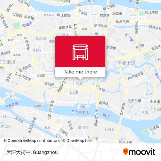 后滘大街中 map