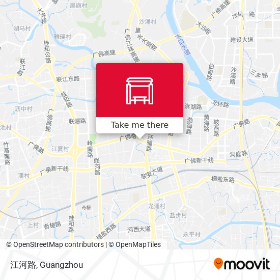 江河路 map