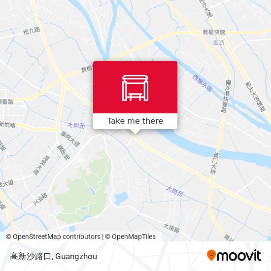 高新沙路口 map