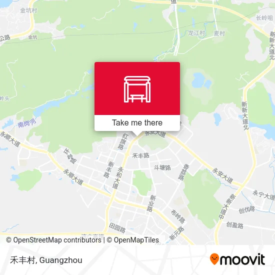 禾丰村 map