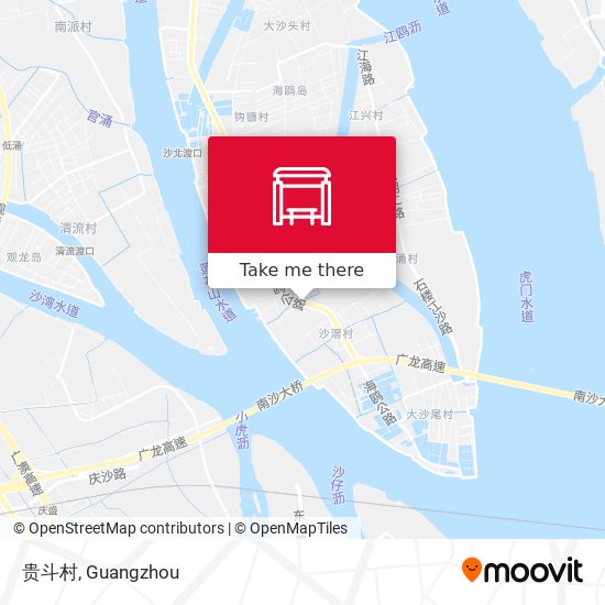 贵斗村 map
