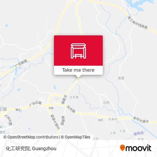 化工研究院 map