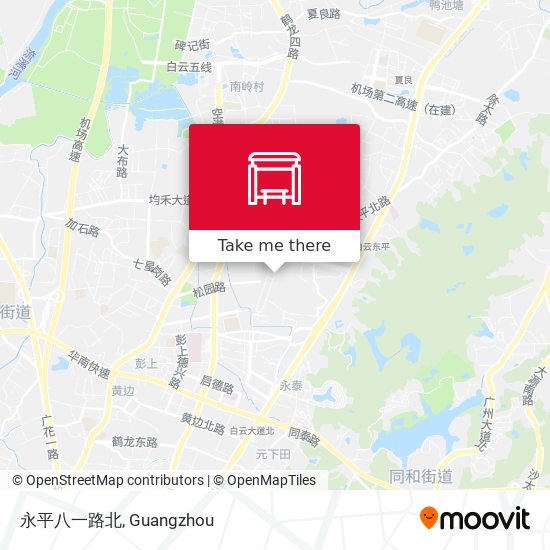 永平八一路北 map