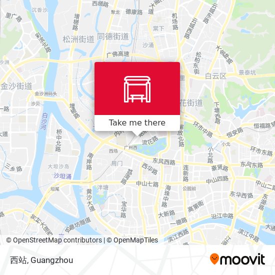 西站 map
