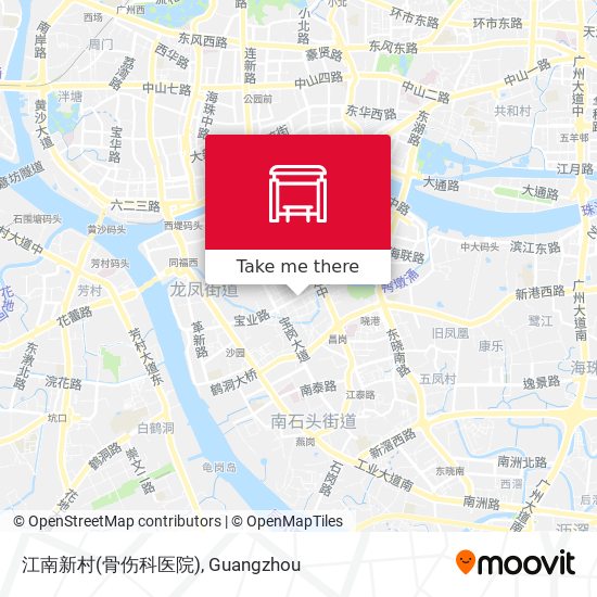 江南新村(骨伤科医院) map