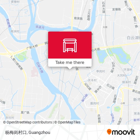 杨梅岗村口 map