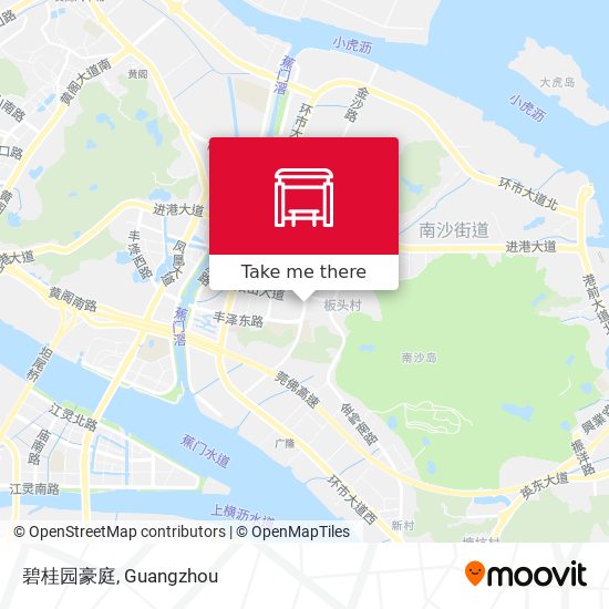 碧桂园豪庭 map