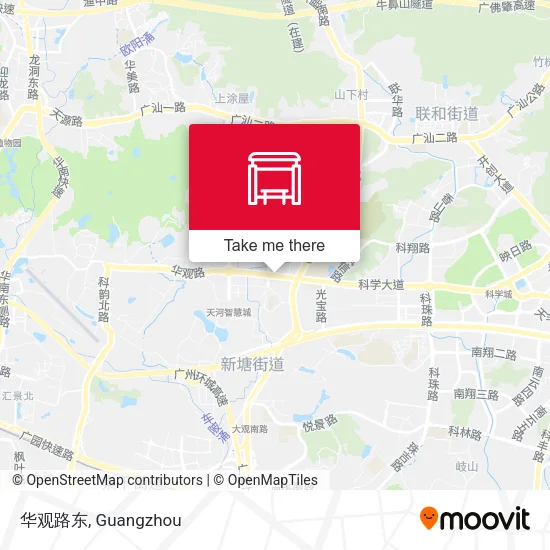 华观路东 map