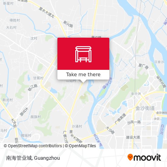南海管业城 map