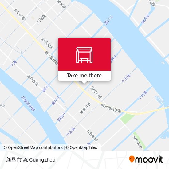 新垦市场 map